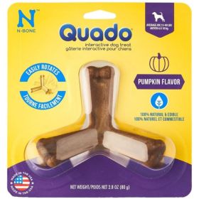 N Bone Quado Interactive Dog Treat  Pumpkin Flavor