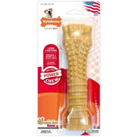 Nylabone Dura Chew Souper Bone  Peanut Butter Flavor  7.75" Bone