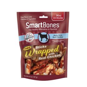 SmartBones Mini Chicken Wrapped Sticks Rawhide Free Dog Chew