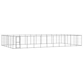 Outdoor Dog Kennel Steel 859.6 ft¬≤