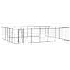 Outdoor Dog Kennel Steel 547 ft¬≤