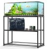 Aquarium Stand, 40 Gallon Fish Tank Stand, 36.5 x 18.5 x 29.5 in Steel Turtle Tank Stand, 335 lbs Load Capacity, Reptile Tank Stand with Storage