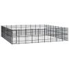 Outdoor Dog Kennel Steel 803.5 ft¬≤