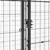 Outdoor Dog Kennel Steel 286.5 ft¬≤