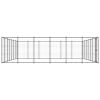 Outdoor Dog Kennel Steel 547 ft¬≤