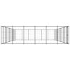 Outdoor Dog Kennel Steel 859.6 ft¬≤