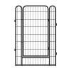 6 Panels Heavy Duty Metal Playpen with door,39.37"H Dog Fence Pet Exercise Pen for Outdoor, Indoor