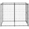 Outdoor Dog Kennel Steel 43.3"x86.6"x70.9"