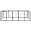 Outdoor Dog Kennel Steel 260.5 ft¬≤