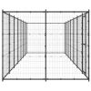 Outdoor Dog Kennel Steel 182.3 ft¬≤