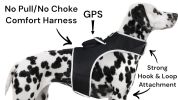 Cheap GPS Tracking Device Realtime Pet Location Finder with Rechargeable Battery Size:L