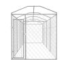 Outdoor Dog Kennel with Roof 25'x6'x7.9'