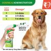 Natural Flea and Tick Home Spray for Dogs Cats Ferret Mosquito Bug Repellent Carpet Flea Killer Pet Pest Control House Flea Treatment Indoor Organic P