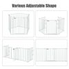 115 Inch Length 5 Panel Adjustable Wide Fireplace Fence