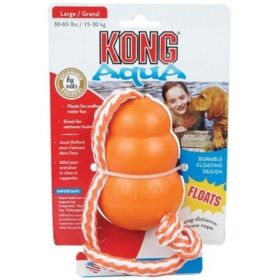 KONG Aquat Floating Dog Toy (Option: Large  Dogs 30 to 65 lbs)