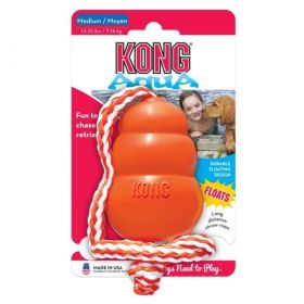 KONG Aquat Floating Dog Toy (Option: Medium  Dogs 15 to 35 lbs)