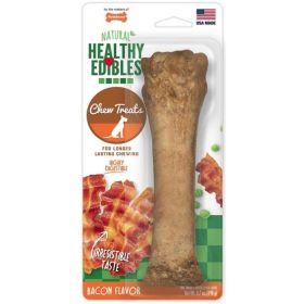 Nylabone Healthy Edibles Wholesome Dog Chews  Bacon Flavor (Option: Souper (1 Pack))