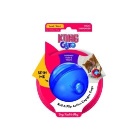 KONG Gyro Dog Toy (Option: Small  5" Diameter (Assorted Colors))