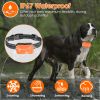 2 In 1 Wireless Electric Dog Fence With Training Collar IP67 Waterproof Pet Beep Vibration Shock Boundary Containment System for Small Medium Large Do