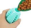 Pet Life 'Grip N' Play' Treat Dispensing Football Shaped Suction Cup Dog Toy