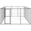 Outdoor Dog Kennel Steel 234.4 ft¬≤